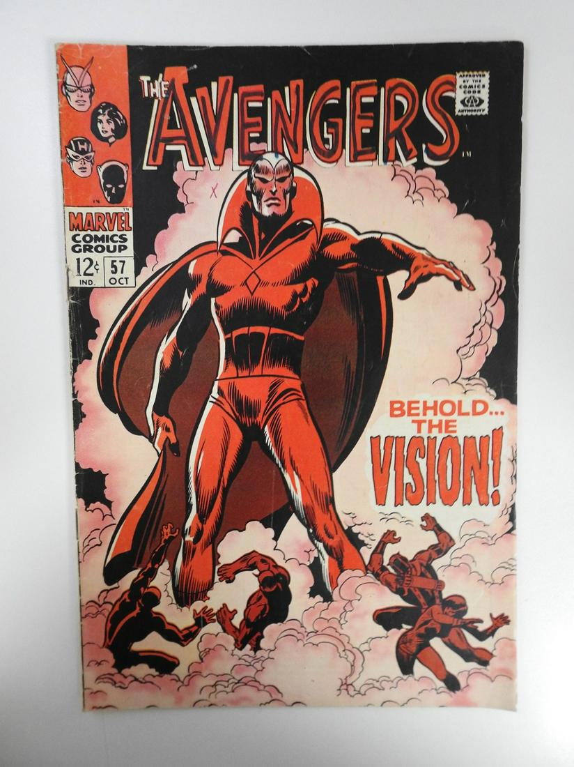Avengers #57 1st Silver Age App. of Vision (1 of 2)