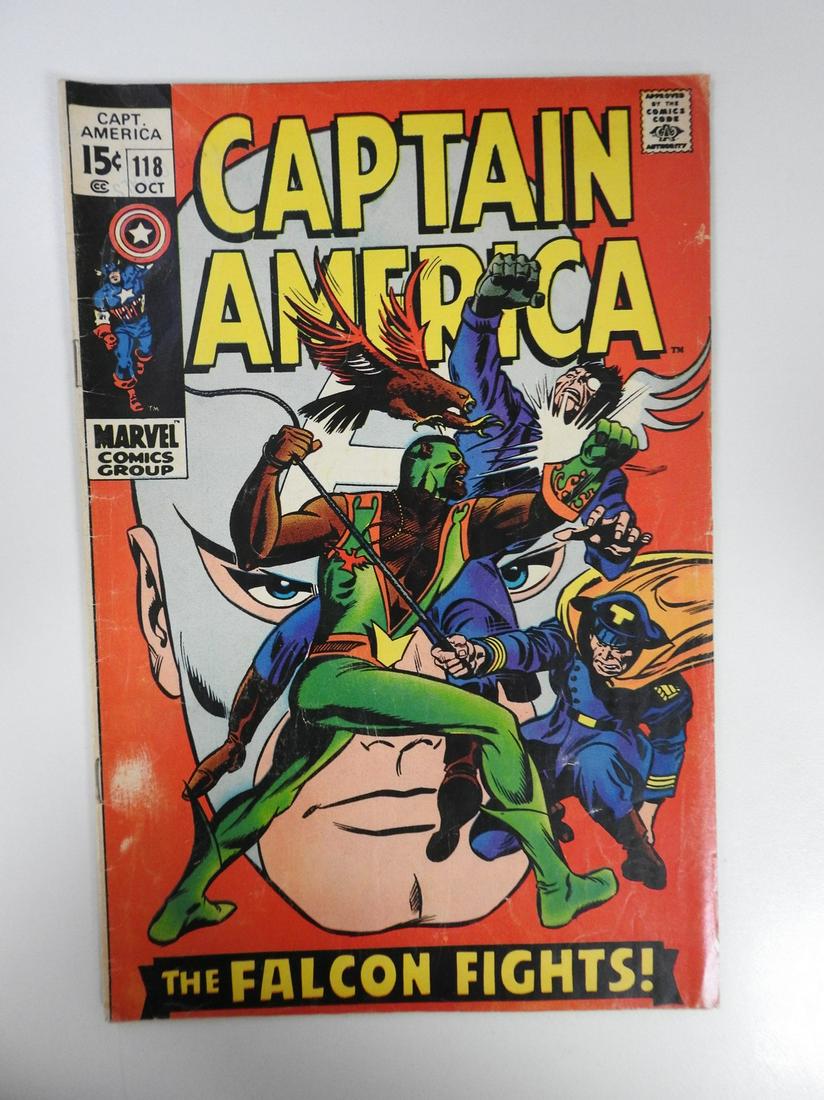 Captain America #118 2nd App. of the Falcon (1 of 2)