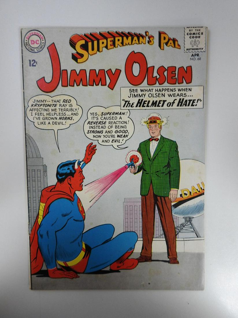 Superman's Pal Jimmy Olsen #68: No Reserve! Superman's Pal Jimmy Olsen #68. FN- Shipping: Individual Comics: Flat-rate of $9.99 (1-8 comics) or $19.99 (9+ comics) to anywhere within the contiguous U.S. International: Foreign shippin