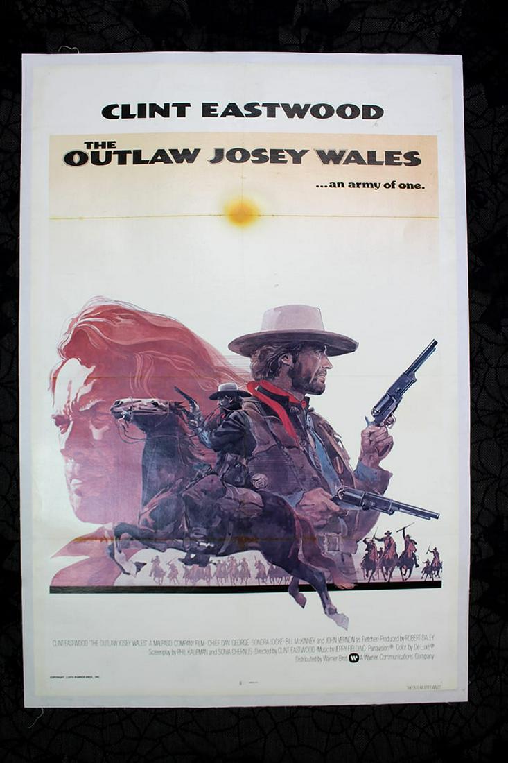 The Outlaw Josey Wales (1976) US One Sheet Movie Poster (1 of 1)