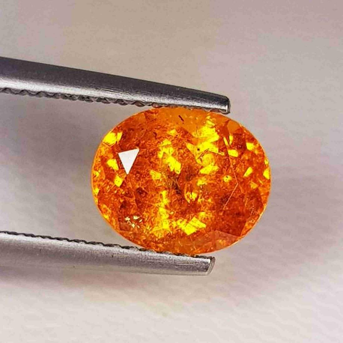 Natural Spessartite Garnet Oval Cut - 2.75 ct (1 of 6)