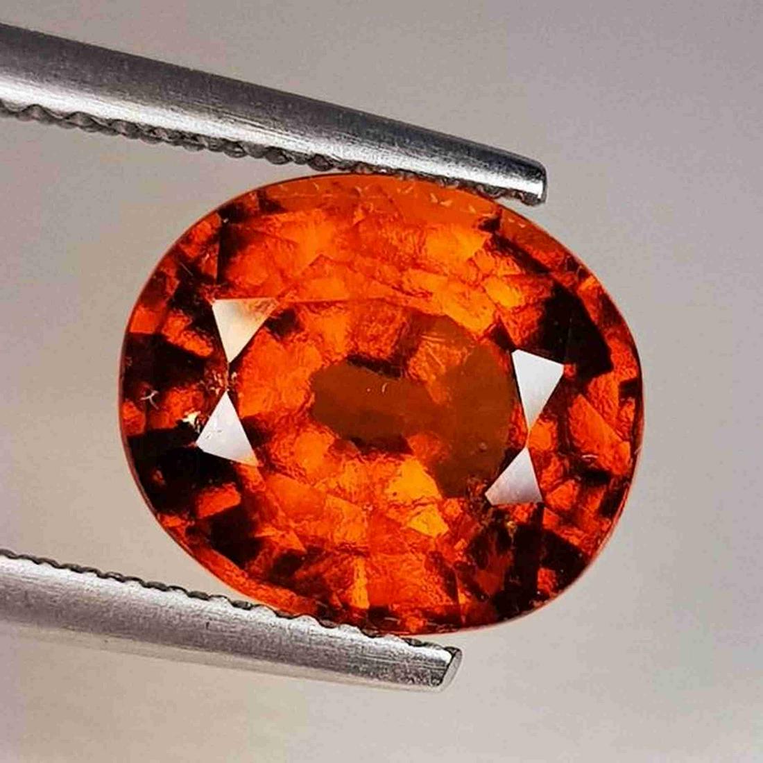 Natural Hessonite Garnet Oval Cut 4.26 ct (1 of 4)