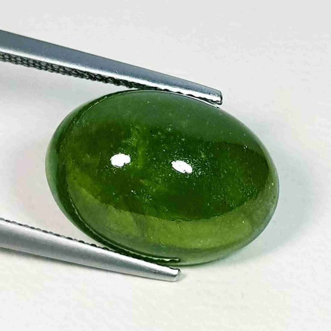 14.10 ct Natural Idocrase Oval Cabochon (1 of 5)