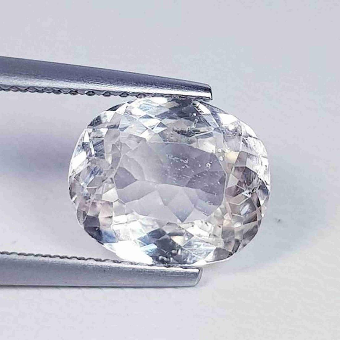 4.12 ct Natural Pink Kunzite Oval Cut (1 of 5)