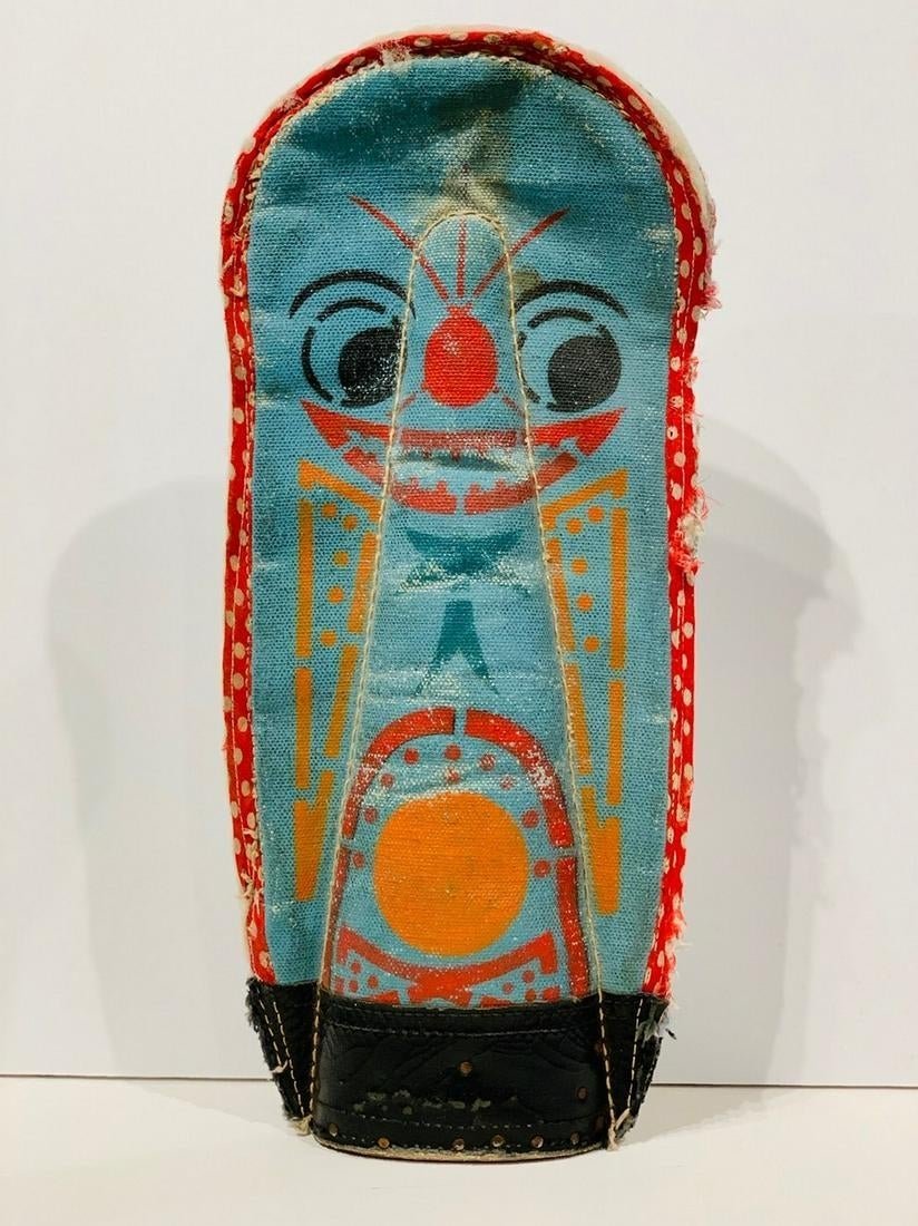 Early 20th c Carnival Knock-down Figure (1 of 3)