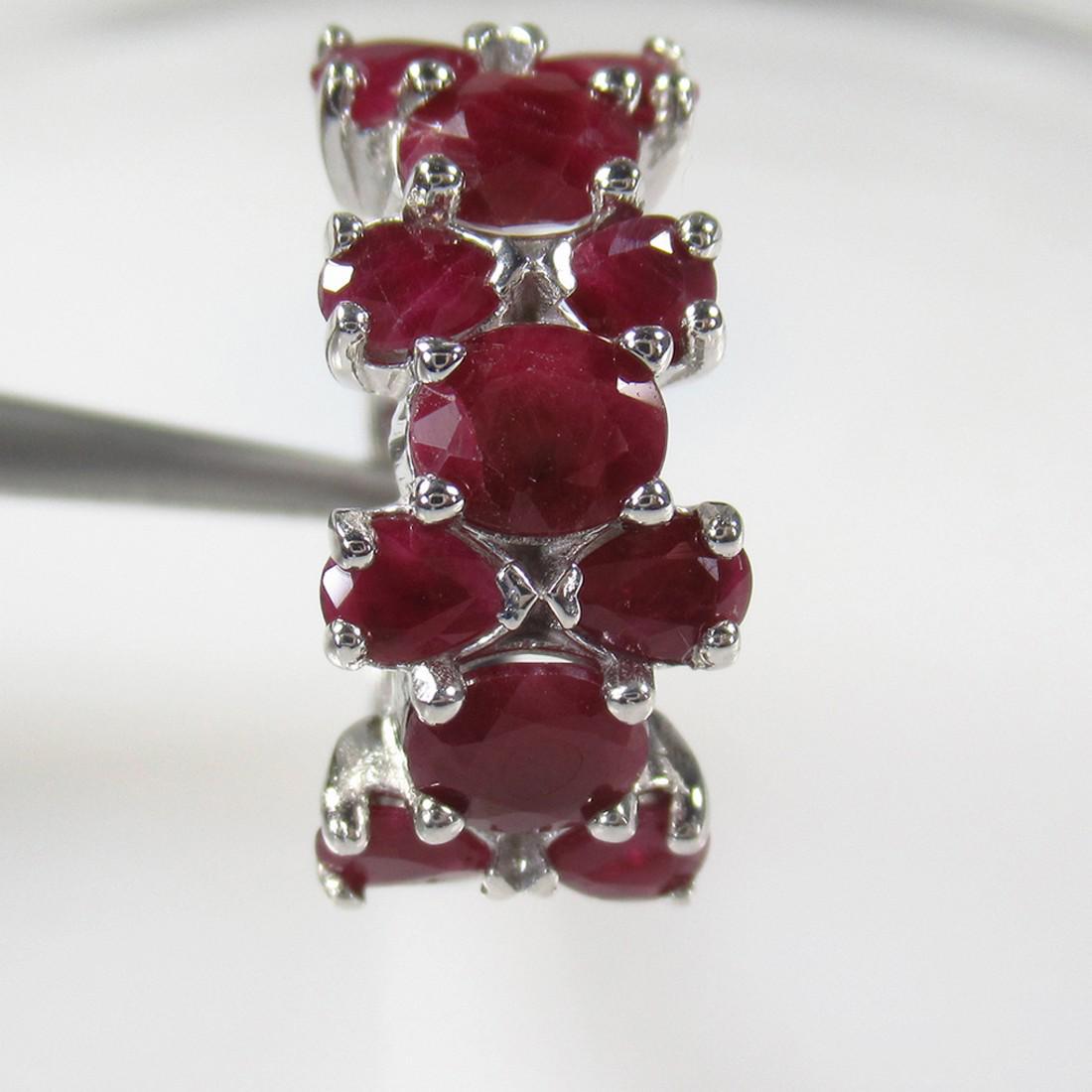 5.63 g 925 Sealed Silver Natural Ruby Ring (1 of 3)