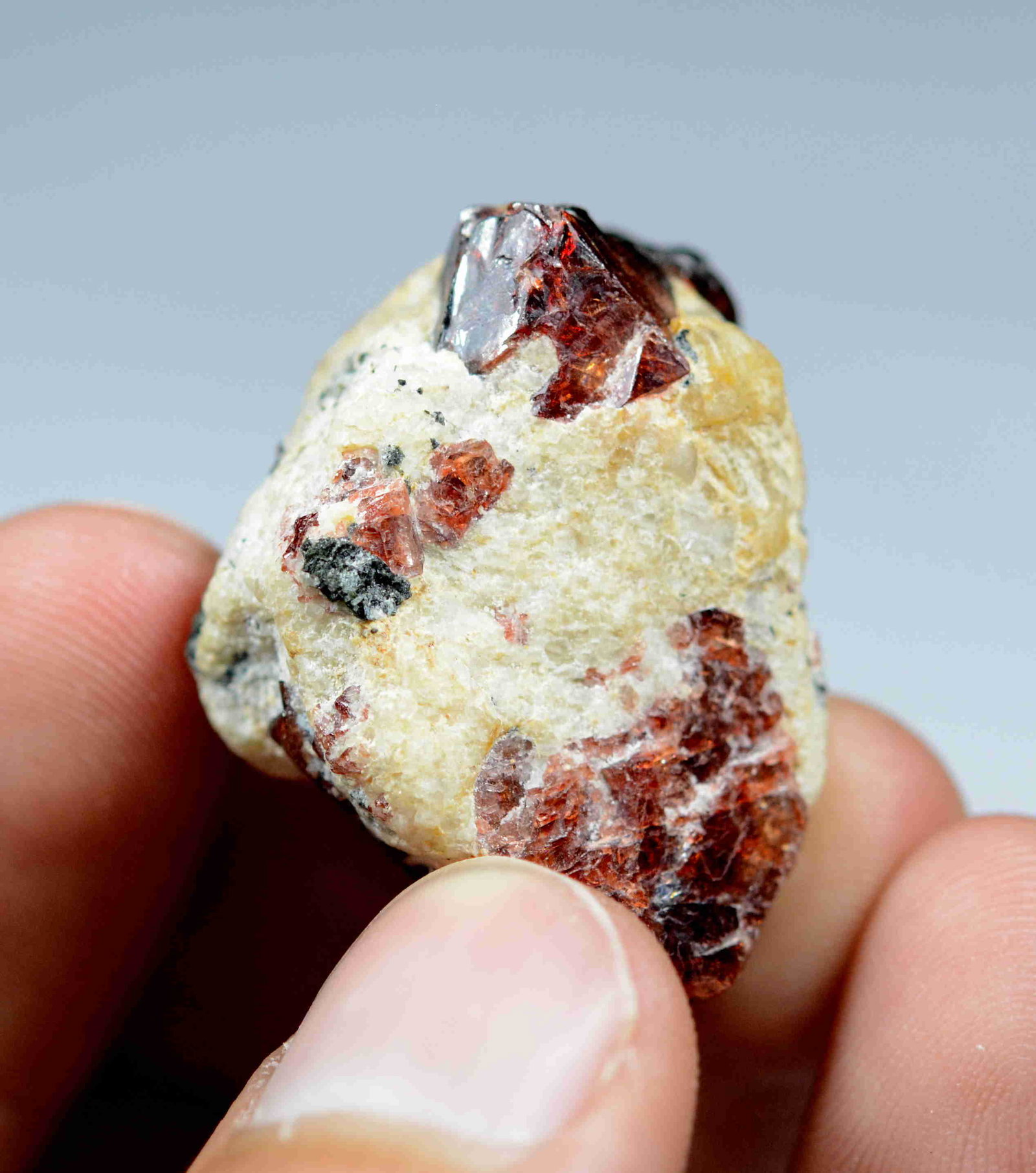 23 Gram Gorgeous Natural Red Zircon Specimen: Title: 23 Gram Gorgeous Natural Red Zircon Specimen Weight: 23 Gram Size/Dimensions: 31x22x27 mm Origin: Pakistan Reserve: $10.00 Shipping: Domestic: Flat-rate of $15.00 to anywhere within the contigu