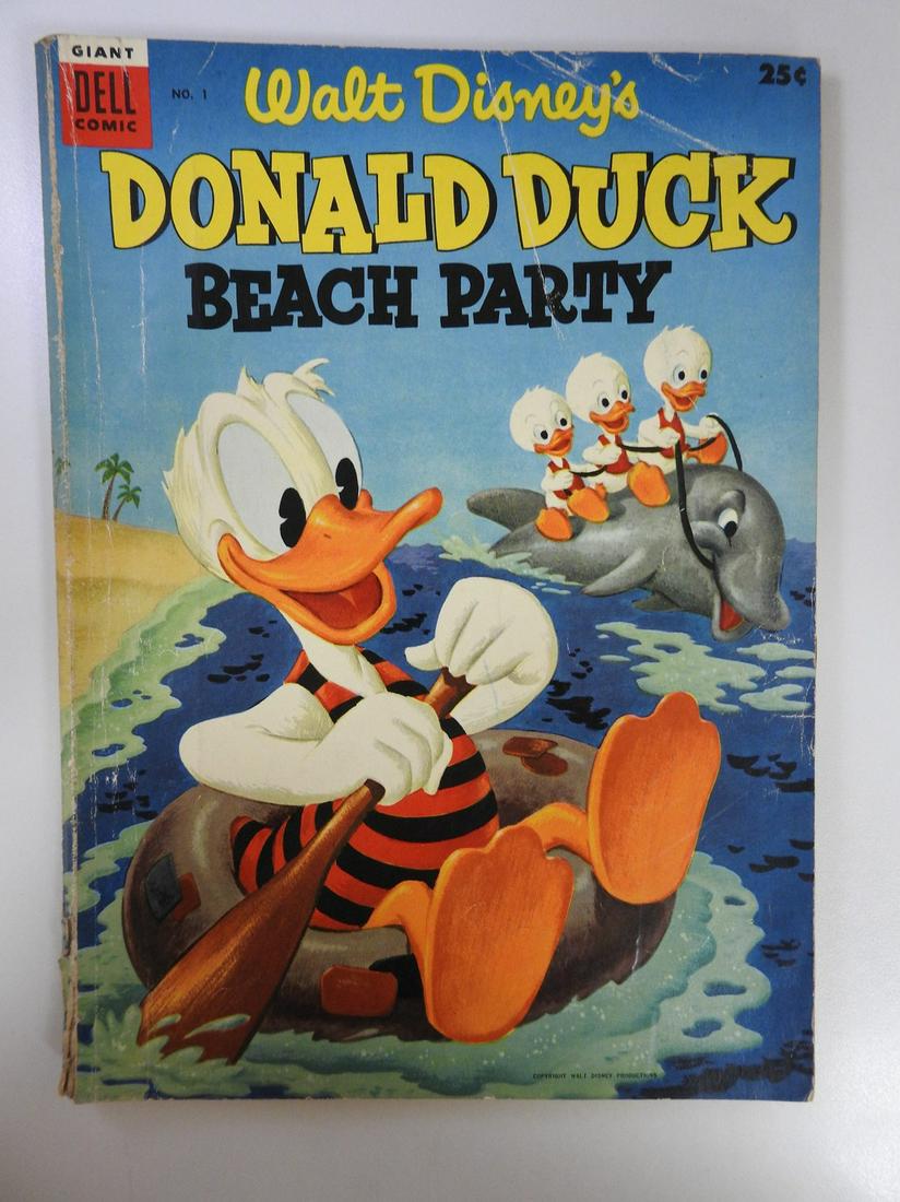 Walt Disney's Donald Duck Beach Party #1 (1 of 2)