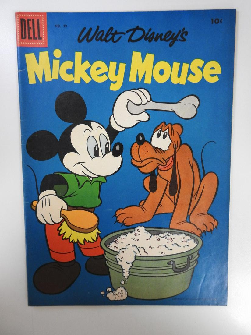 Mickey Mouse #49: No Reserve! Mickey Mouse #49. FN- Shipping: Individual Comics: Flat-rate of $9.99 (1-8 comics) or $19.99 (9+ comics) to anywhere within the contiguous U.S. International: Foreign shipping rates are de