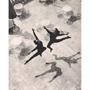 MARIO DE BIASI - Balletto: Artist: MARIO DE BIASIPrint Title: BallettoMedium: Sheet-fed GravurePrinting Date: 1950sPrinted in Great BritainImage size approx. 9 x 7.5 inches Mario de Biasi (1923-2013) has been one of the most