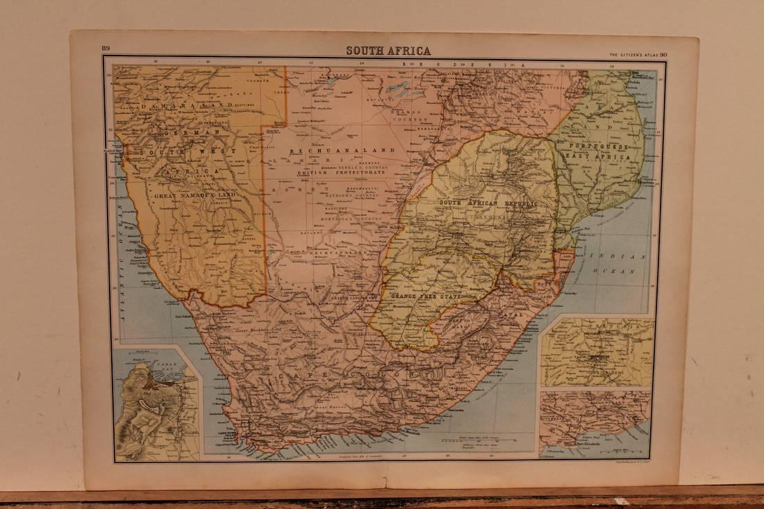 1873 Map of South Africa (1 of 3)