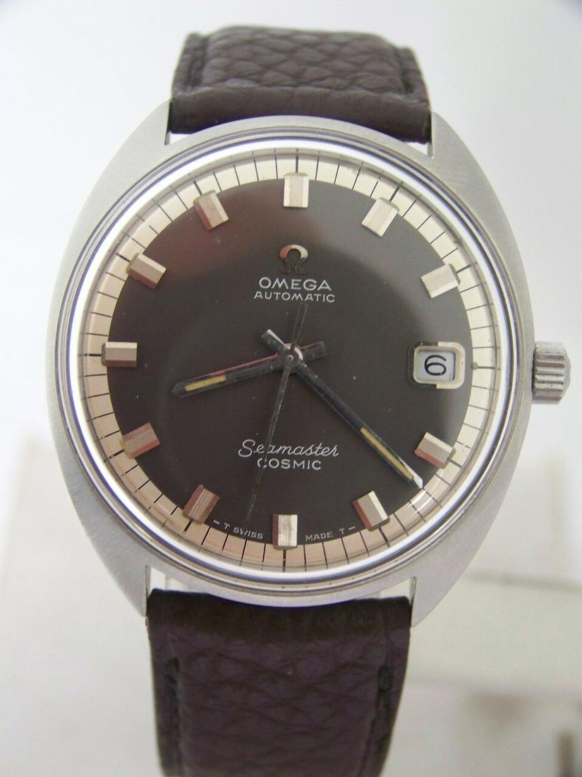 OMEGA SEAMASTER COSMIC Automatic Date Watch 1970s Cal: Description OMEGA SEAMASTER COSMIC Automatic Date Watch 1970s Cal 565 *EXLNT* SERVICED? This Mens Omega watch is Swiss made Great present for yourself or someone you love as well as for vintage collec