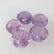 15.50 Ct Natural 5 Drilled Purple Amethyst Round Beads - 2