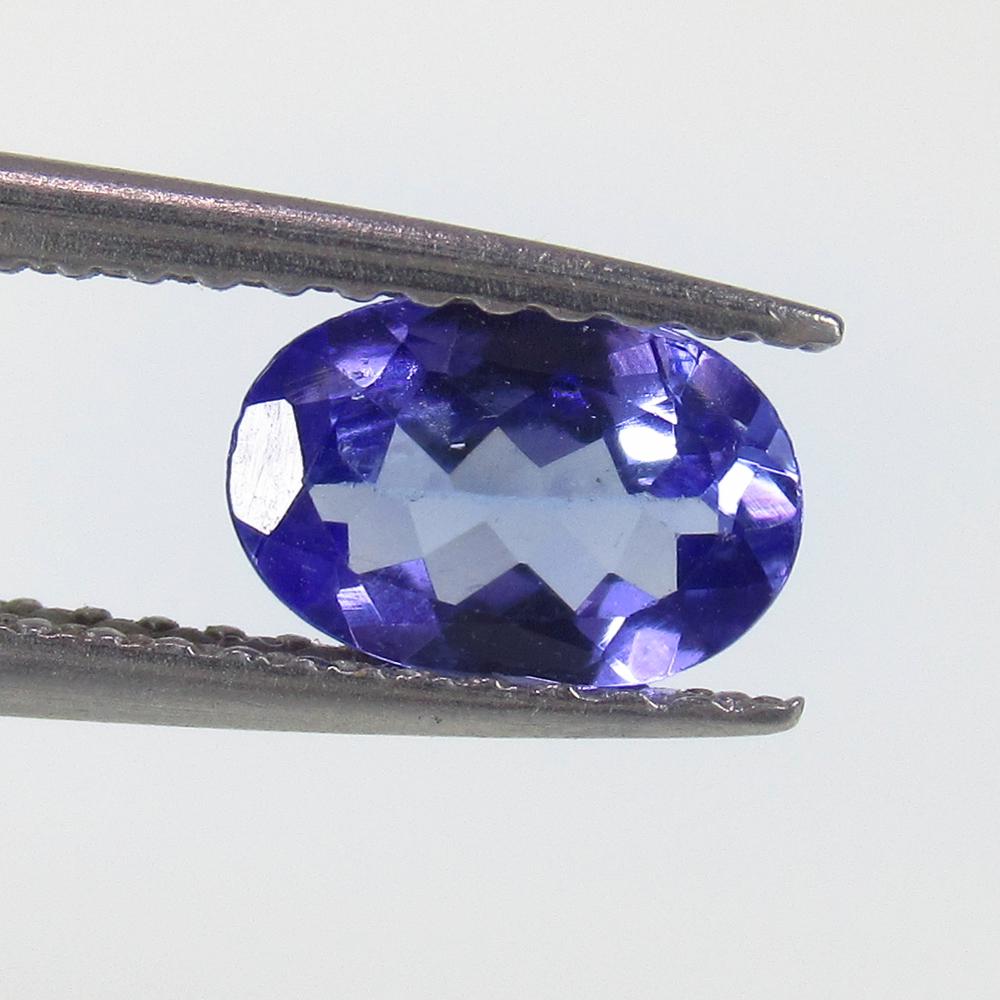 0.63 Ct Natural Tanzanite Oval Cut (1 of 3)