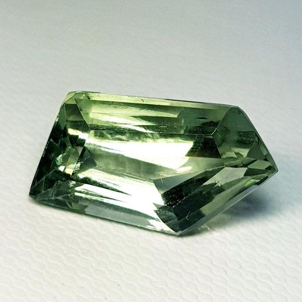 Natural Green Amethyst Fancy Cut 8.11 ct (1 of 5)