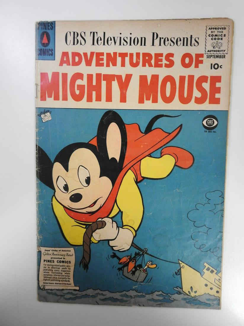 Adventures of Mighty Mouse #135: No Reserve! Adventures of Mighty Mouse #135. GD/VG Shipping: Individual Comics: Flat-rate of $9.99 (1-8 comics) or $19.99 (9+ comics) to anywhere within the contiguous U.S. International: Foreign ship