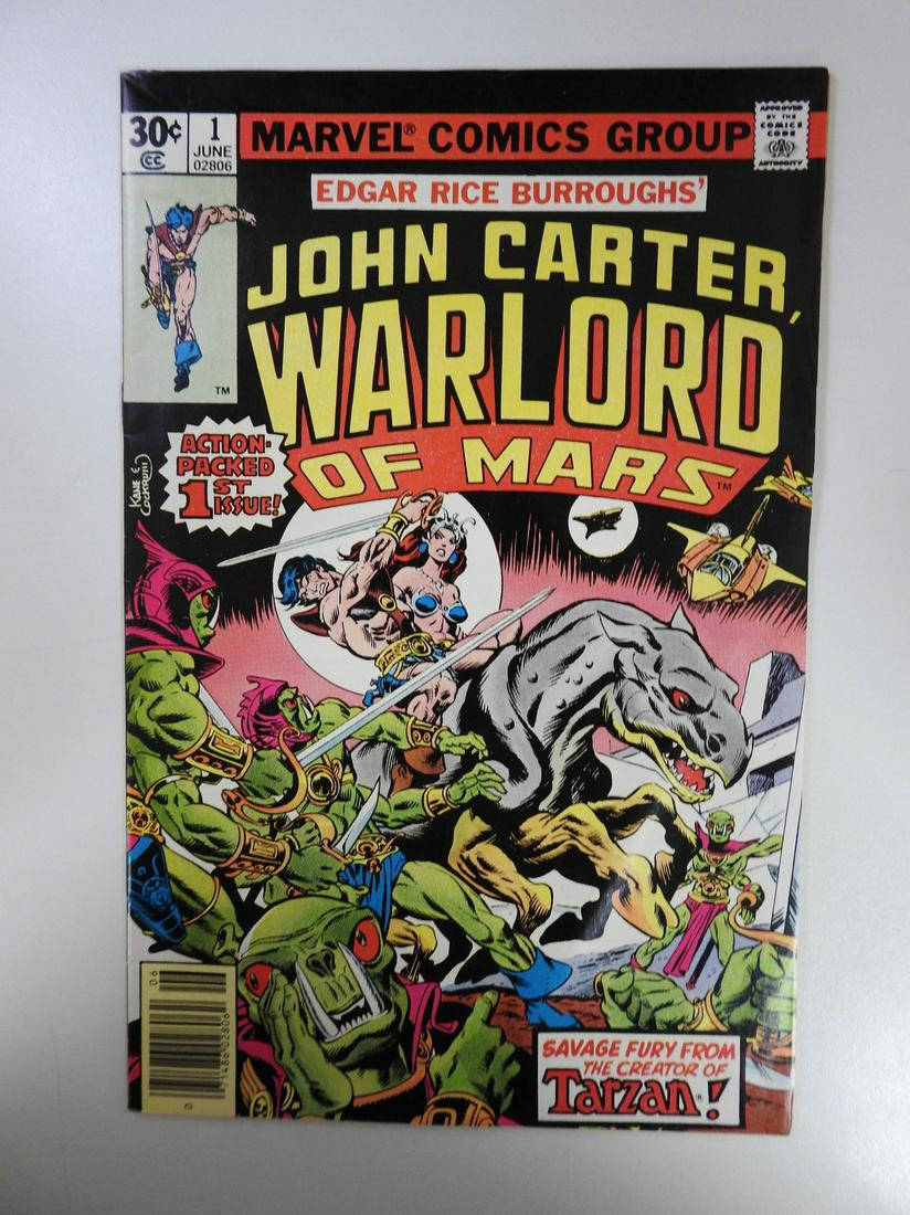 John Carter #1: No Reserve! John Carter #1. FN- Shipping: Individual Comics: Flat-rate of $9.99 (1-8 comics) or $19.99 (9+ comics) to anywhere within the contiguous U.S. International: Foreign shipping rates are dete