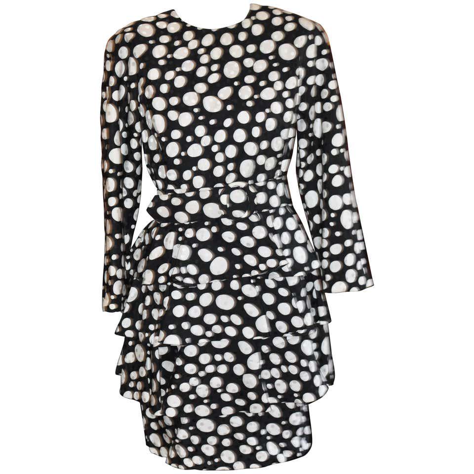 1980s Scaasi Silk Dress (8) (1 of 6)