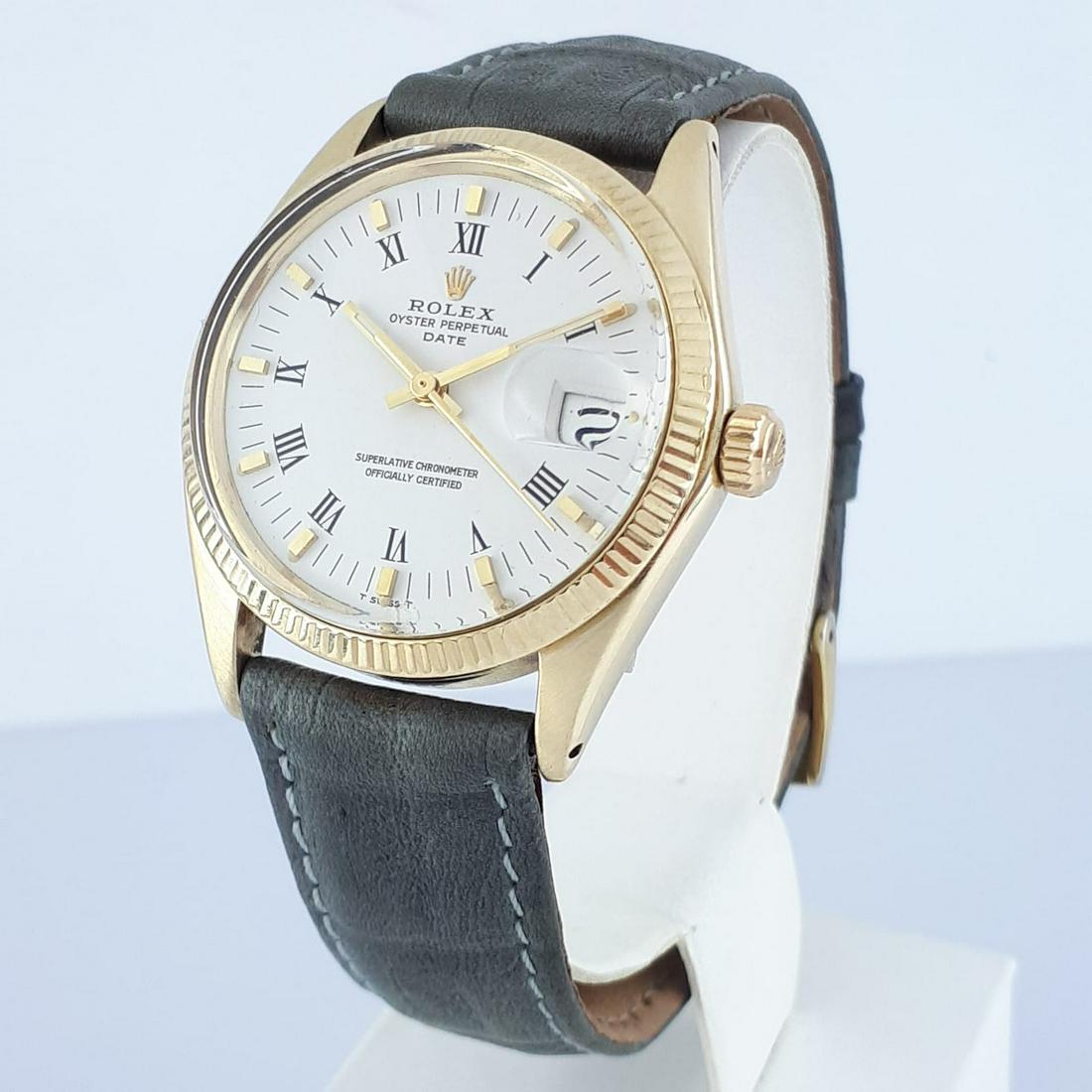 Rolex - Oyster Perpetual Datejust - Ref: 1503 - Men -: Brand: Rolex Model: Oyster Perpetual Datejust Reference Number: Ref: 1503 Gender: Men Period: 1970-1979 Movement: Automatic Case material: Yellow gold Material fineness: 18 kt. Type: Analogue w