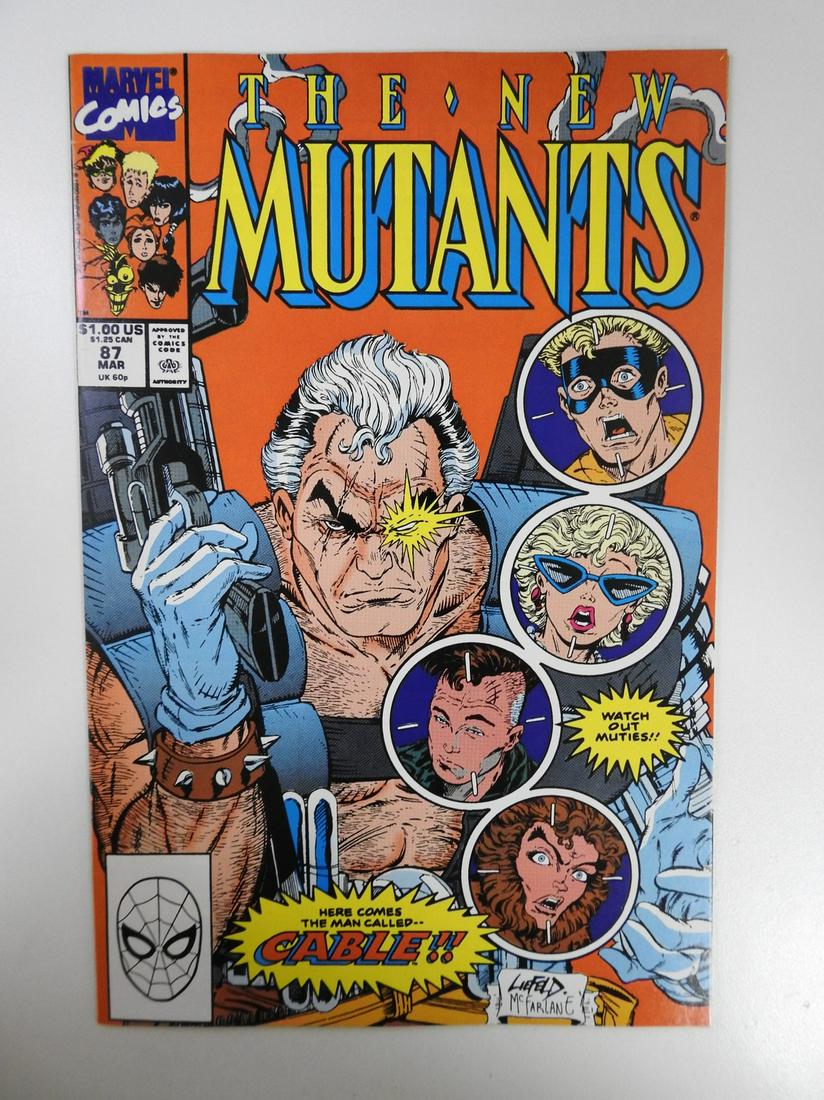 New Mutants #87 1st App. of Cable (1 of 2)