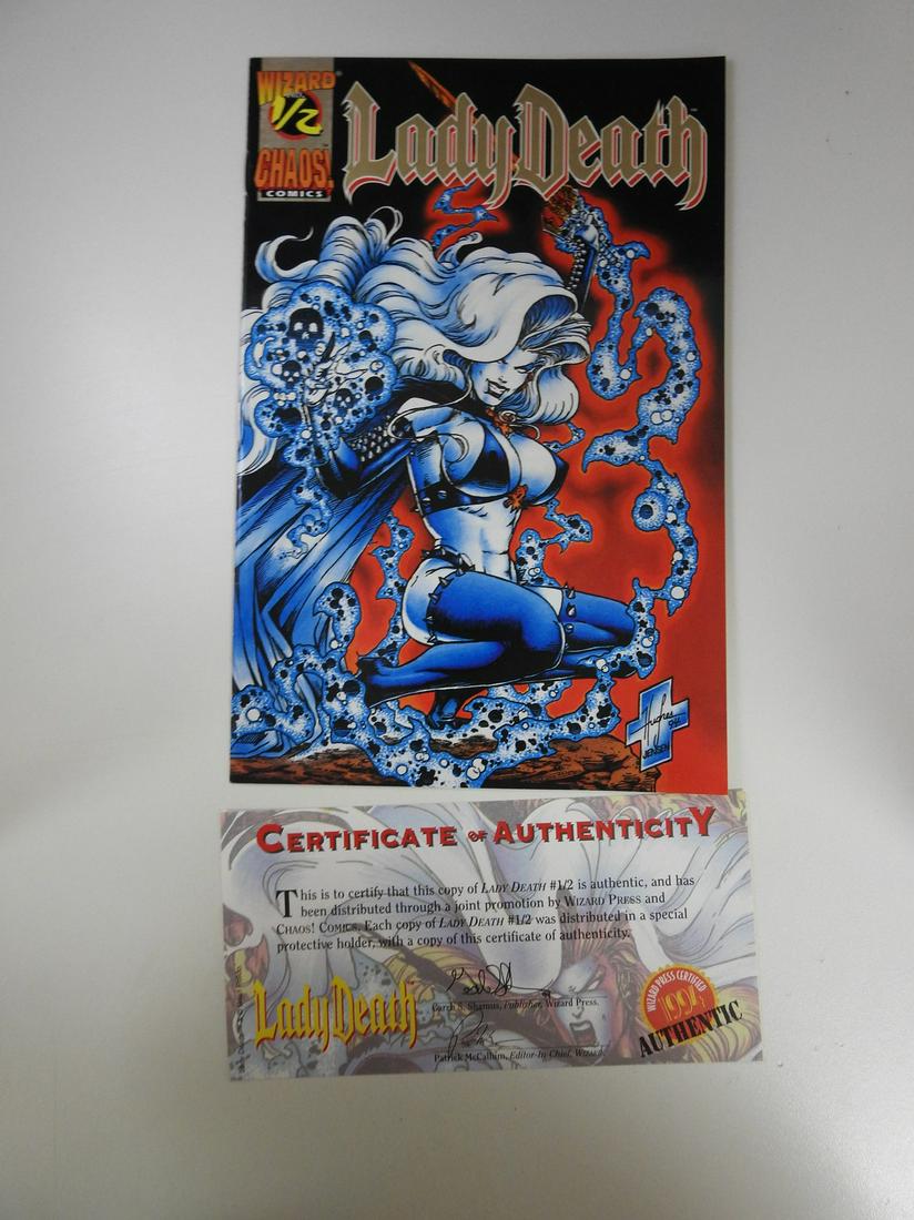 Lady Death 1/2 Official Copy W/ Certificate (1 of 2)
