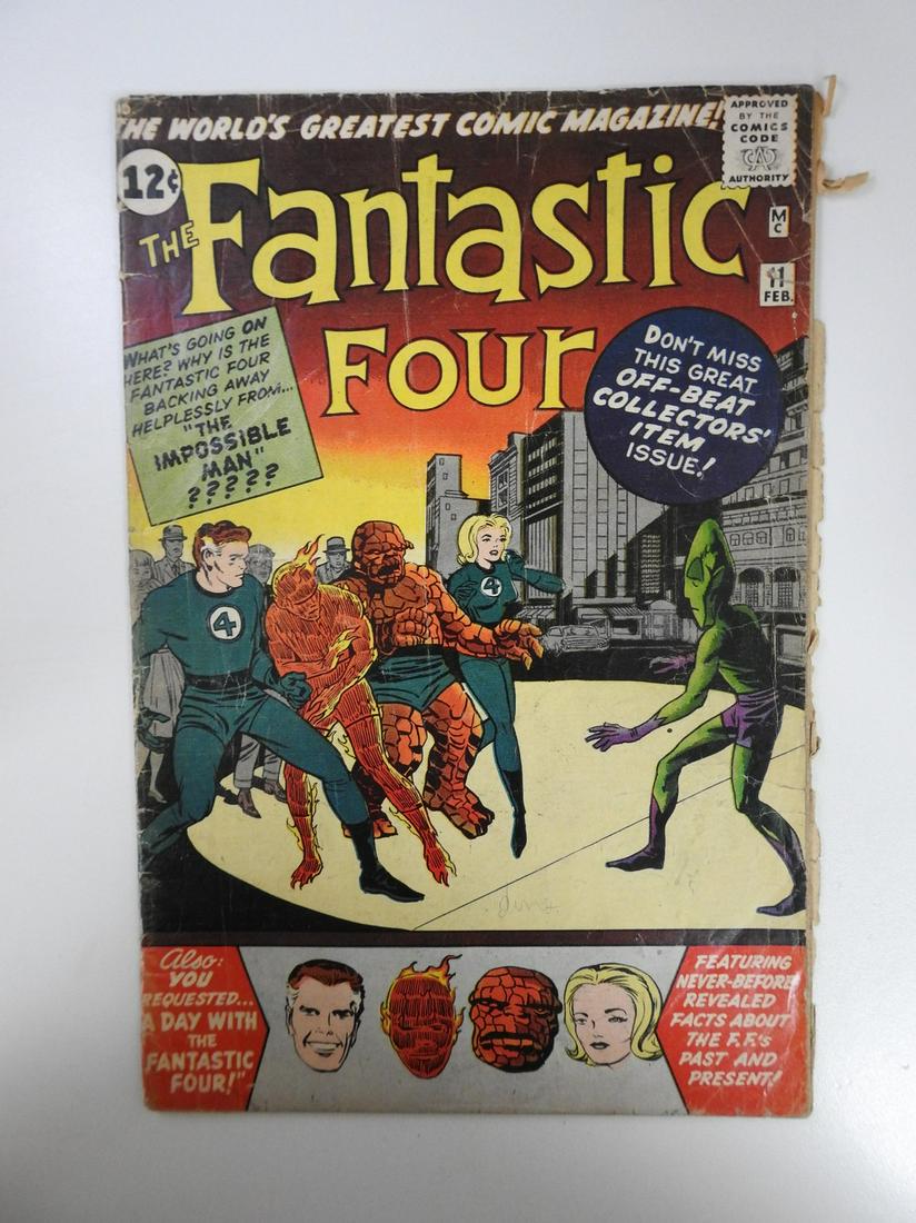 Fantastic Four #11 1st App. of the Impossible Man (1 of 2)