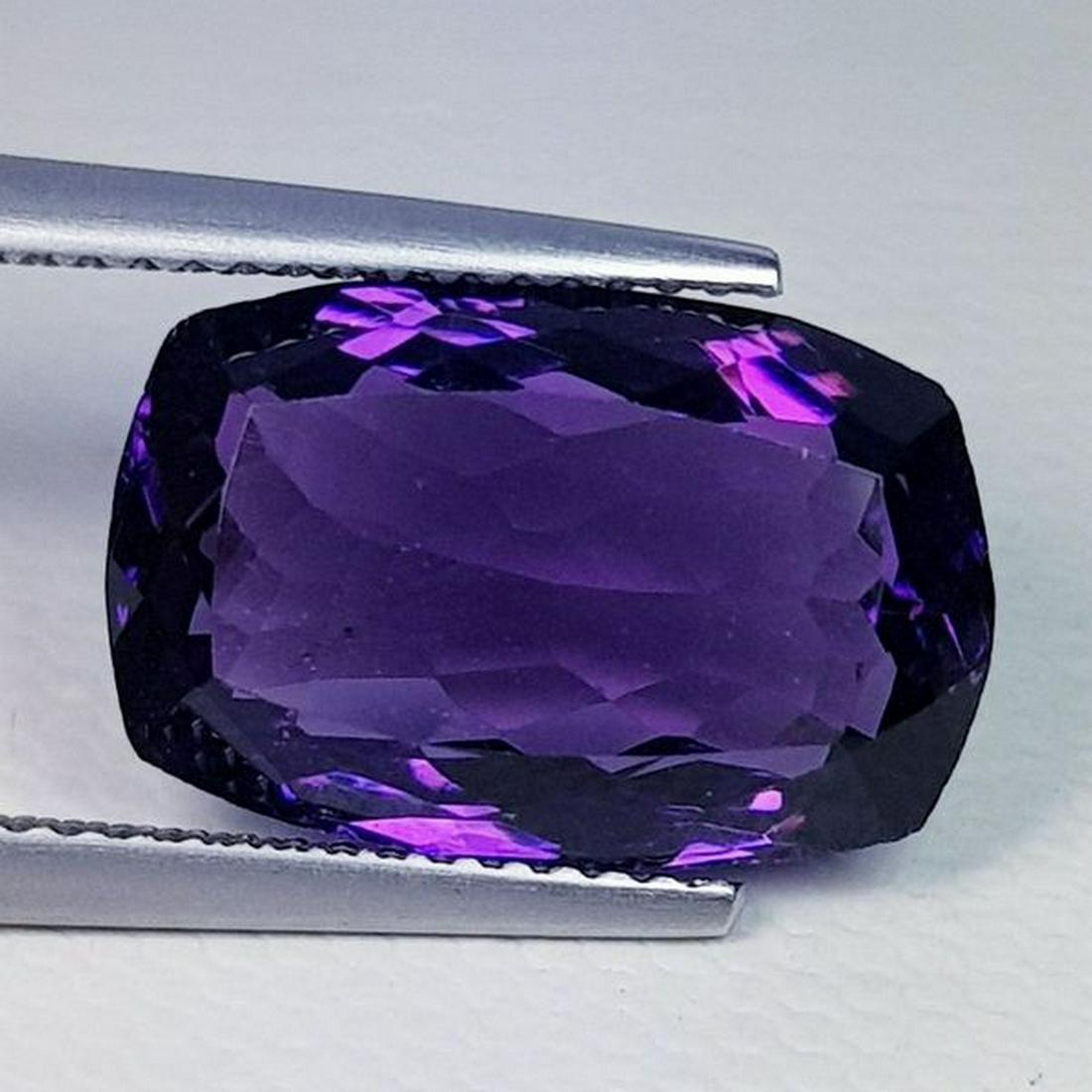 Natural Amethyst Cushion Cut 8.06 ct (1 of 5)