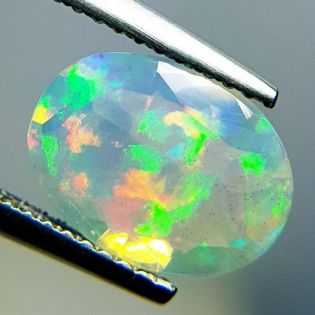 Natural Fire Opal Oval Cut 1.64 ct (1 of 7)
