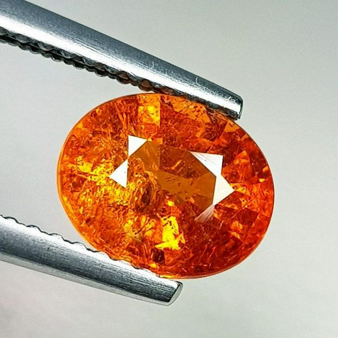 Natural Spessartite Garnet Oval Cut - 2.04 ct (1 of 5)