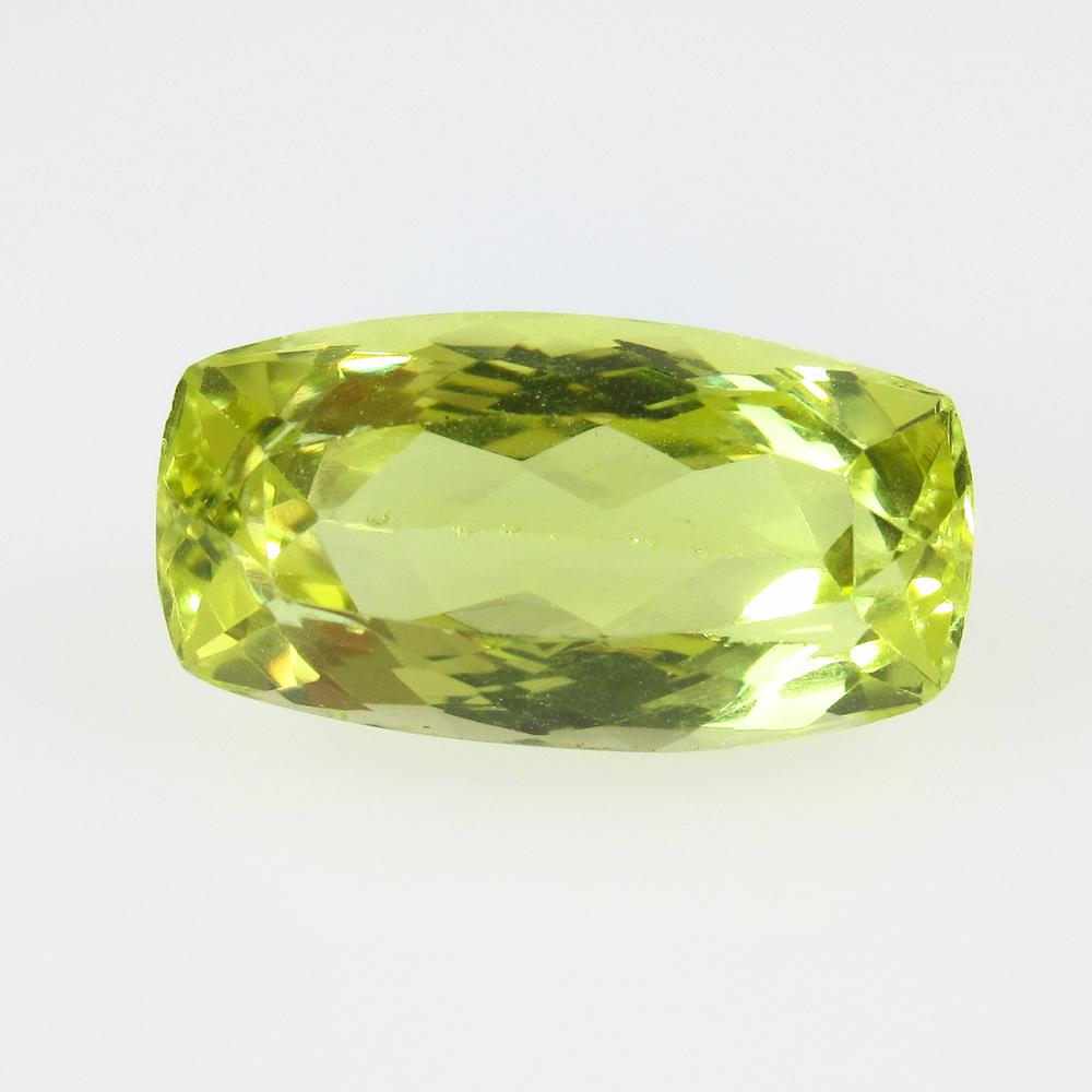 8.84 Ct Natural Lemon Quartz Cushion Cut: No Reserve! Title: 8.84 Ct Natural Lemon Quartz Cushion Cut Stone Clarity: VVS Gemstones: Natural Lemon Quartz Gram Weight: 8.84 Size/Dimensions: 17.10 x 9.20 x 8.20 mm Additional Information: Good Lu