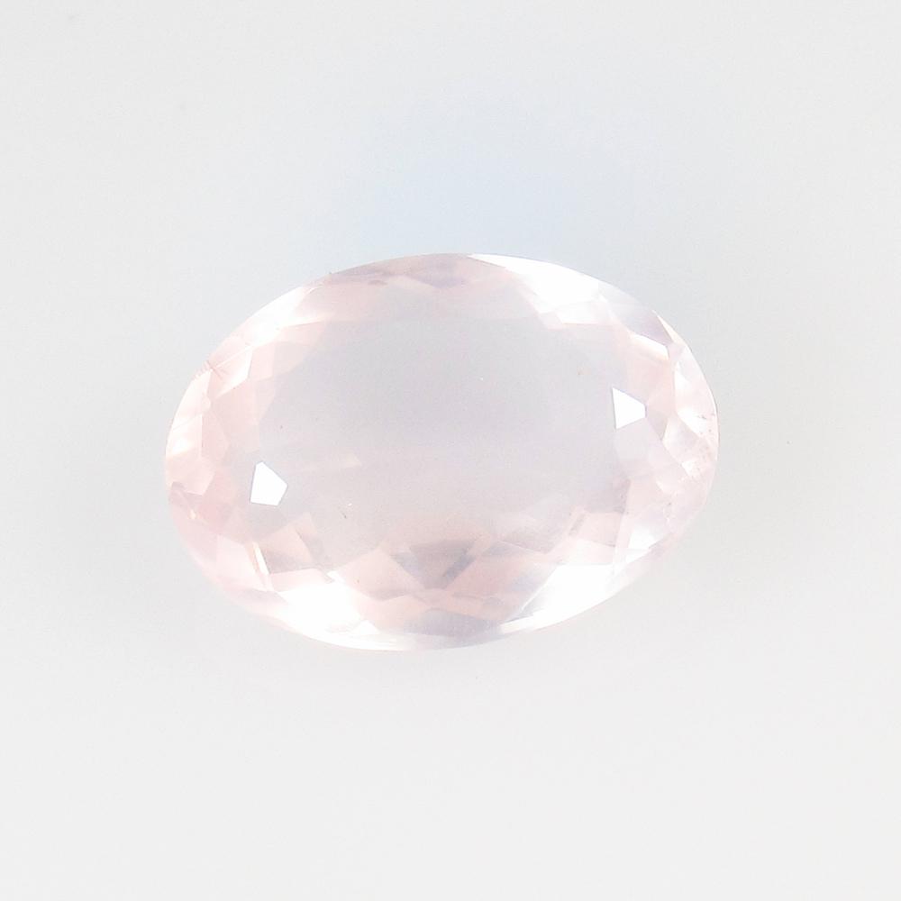 8.72 Ct Natural Rose Quartz Oval Cut (1 of 2)