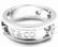 Authentic! Tiffany & Co. 18k White Gold Diamond "1837"