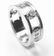 Authentic! Tiffany & Co. 18k White Gold Diamond "1837" - 6