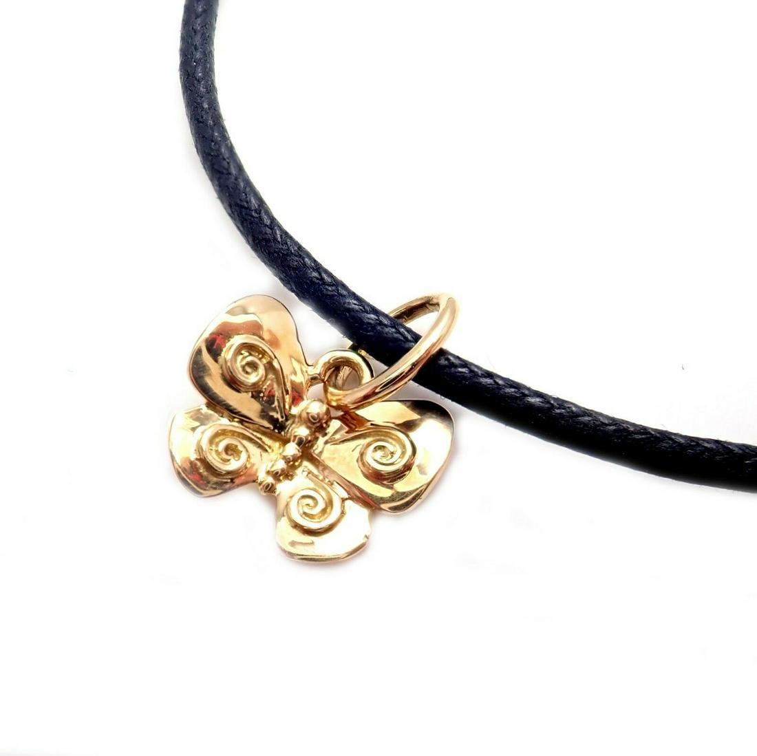 Temple St Clair 18k Yellow Gold Butterfly Kisses Nature (1 of 4)