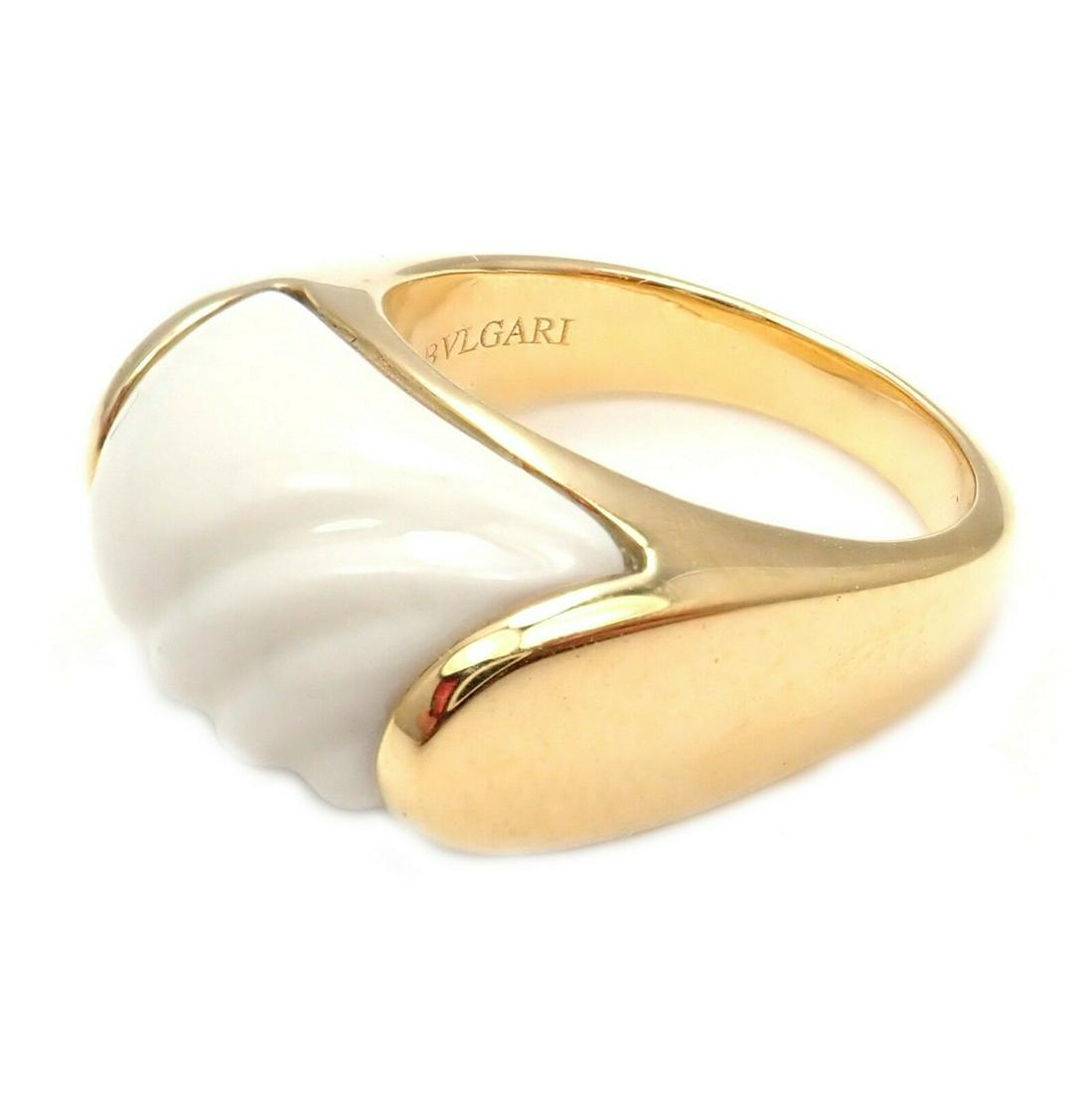 Authentic Bvlgari Bulgari 18k Yellow Gold Tronchetto (1 of 6)