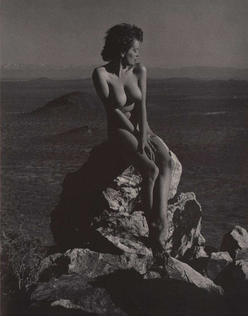 ANDRE DE DIENES - Nude: Artist: ANDRE DE DIENES Print Title: Nude Medium: Photoengraving Printed 1950’s in the UK Image size (inches) approx. 10.5 x 8” Andre De Dienes was a professional photographer, employed by the Ass