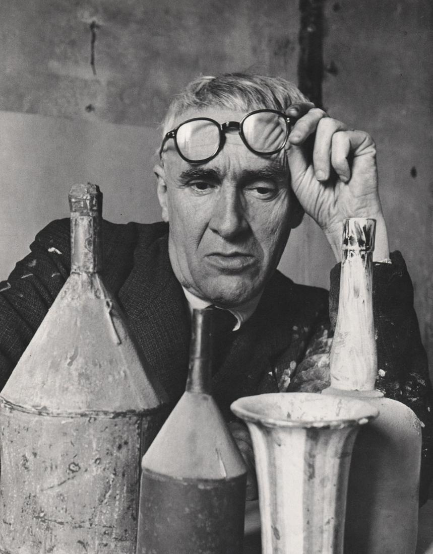 HERBERT LIST - Giorgio Morandi, Bologna, 1953: Artist: HERBERT LIST Print Title: Giorgio Morandi, Bologna, 1953 Printing Date: 1970Â’s Medium: Photo-lithograph Printed in: Germany Image Size: approx. 9.5 x 7.5Â” Reserve: $20.00 Shipping: Dom