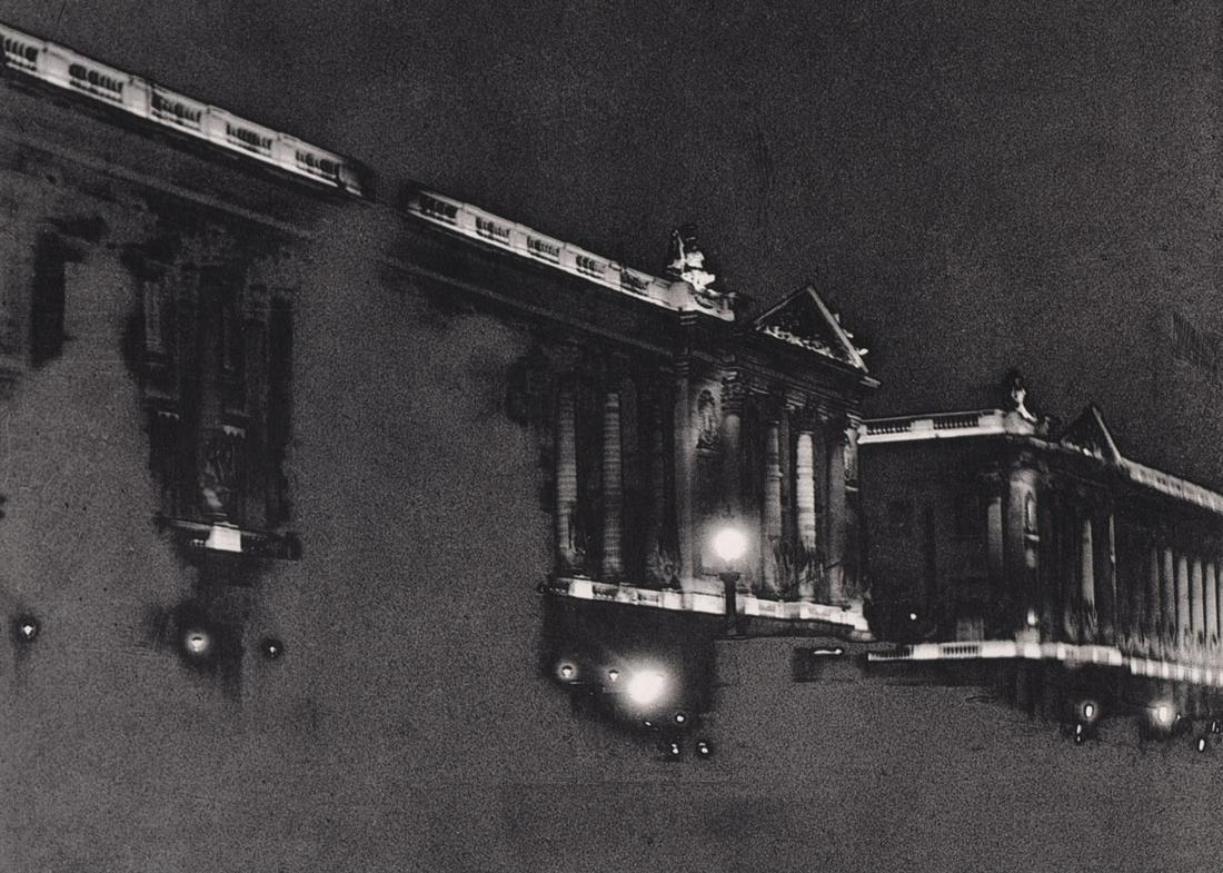 MAN RAY - Untitled, Place de la Concorde, 1926: Artist: MAN RAY Print Title: Untitled, Place de la Concorde, 1926 Medium: Photo-Lithograph Printed 1980’s in Germany Image size (inches) approx. 5 x 7” Man Ray was an American visual artist who sp