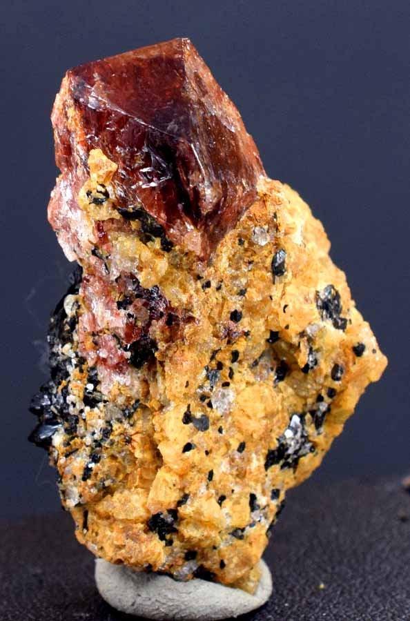 Zircon Crystal On Matrix , Zircon Specimen From: Materials Zircon, Specimen more Description Zircon Crystal On Matrix , Zircon Specimen From Baluchistan Pakistan - Weight : 36 Gram Size : 48*28*19 mm Treatment : Natural Origin : Pakistan DHL Ecommer