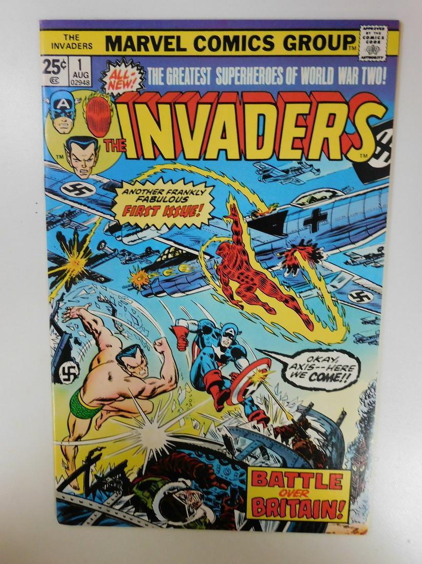 Invaders #1: No Reserve! Invaders #1. VG+ Shipping: Individual Comics: Flat-rate of $9.99 (1-8 comics) or $19.99 (9+ comics) to anywhere within the contiguous U.S. International: Foreign shipping rates are determi