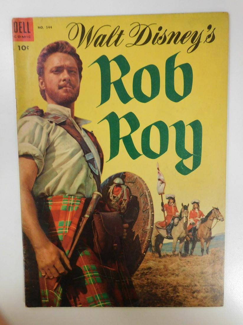 Dell Four Color #544 Rob Roy: No Reserve! Dell Four Color #544 Rob Roy. VG+ Shipping: Individual Comics: Flat-rate of $9.99 (1-8 comics) or $19.99 (9+ comics) to anywhere within the contiguous U.S. International: Foreign shipping 