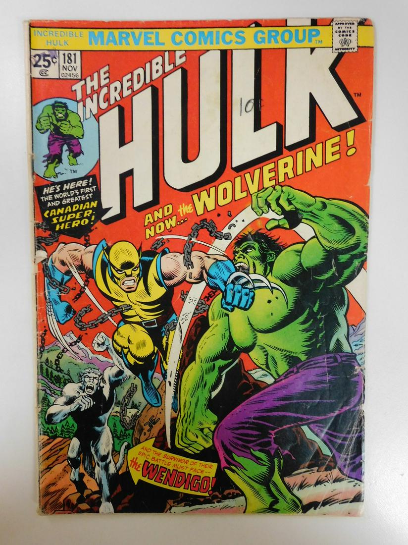 Incredible Hulk #181 1st Full App. of Wolverine (1 of 2)