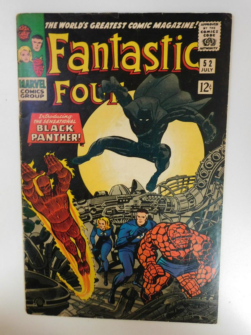 Fantastic Four #52 1st App. of Black Panther (1 of 2)