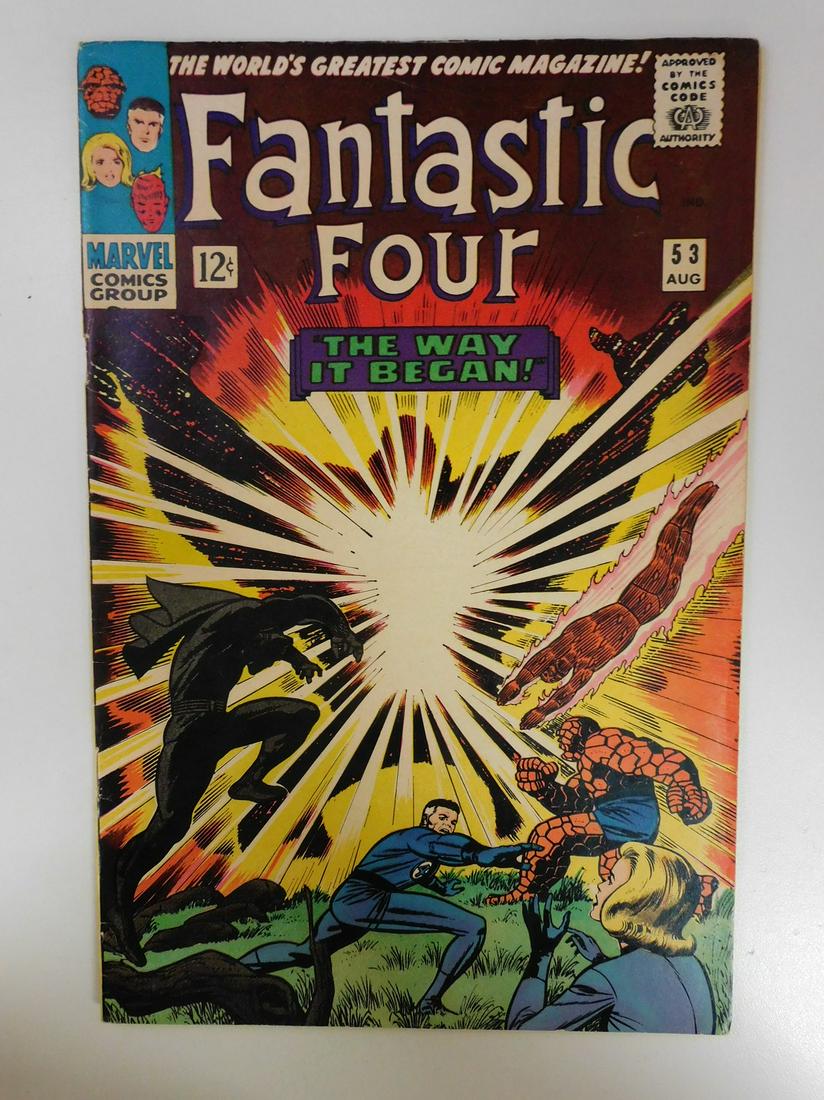 Fantastic Four #53 1st App. of Klaw, T'Chaka, and (1 of 2)