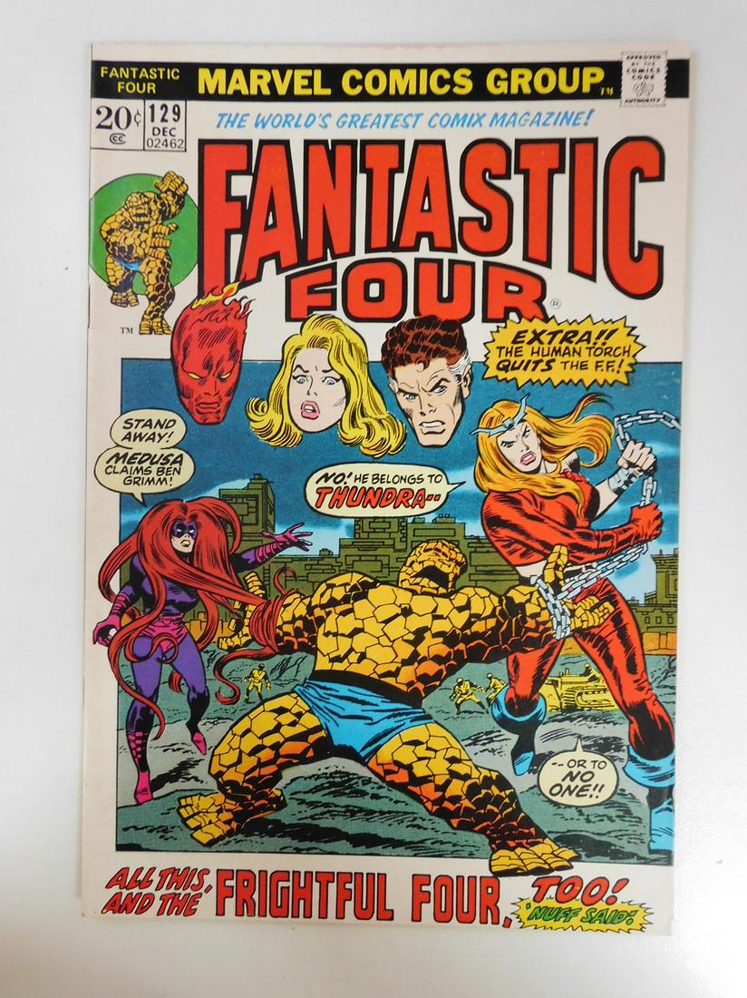 Fantastic Four #129 1st App. of Thundra (1 of 2)