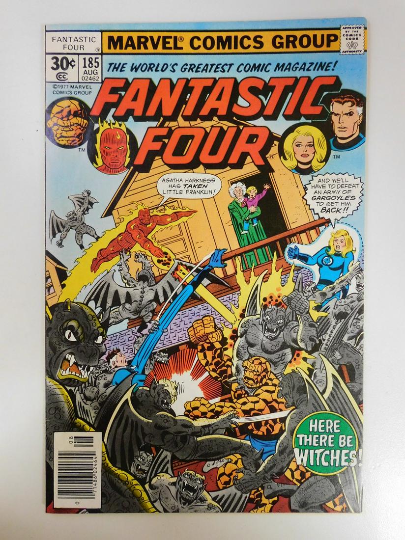 Fantastic Four #185 1st App. of Nicholas Scratch: No Reserve! Fantastic Four #185 1st App. of Nicholas Scratch. FN/VF Shipping: Individual Comics: Flat-rate of $9.99 (1-8 comics) or $19.99 (9+ comics) to anywhere within the contiguous U.S. Internatio