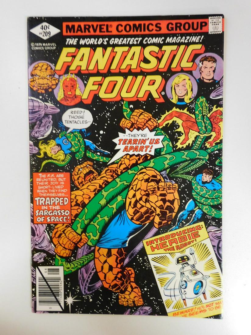 Fantastic Four #209 1st App. of Herbie the Robot: No Reserve! Fantastic Four #209 1st App. of Herbie the Robot. FN/VF Shipping: Individual Comics: Flat-rate of $9.99 (1-8 comics) or $19.99 (9+ comics) to anywhere within the contiguous U.S. Internatio