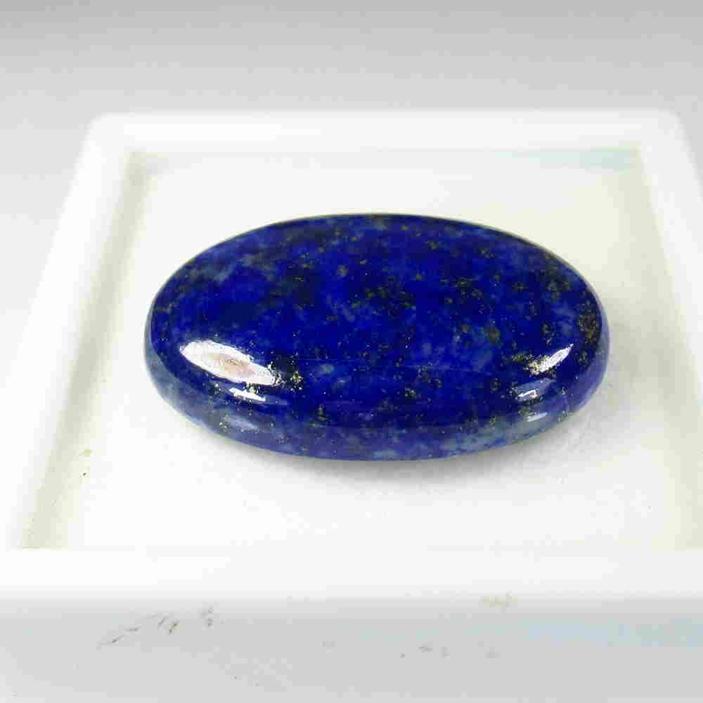 58.38 Ct Natural Lapis Lazuli Oval Cab (1 of 3)