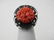 Vintage Early 1900's Carved Coral Ring, Marcasites, Sz. - 2