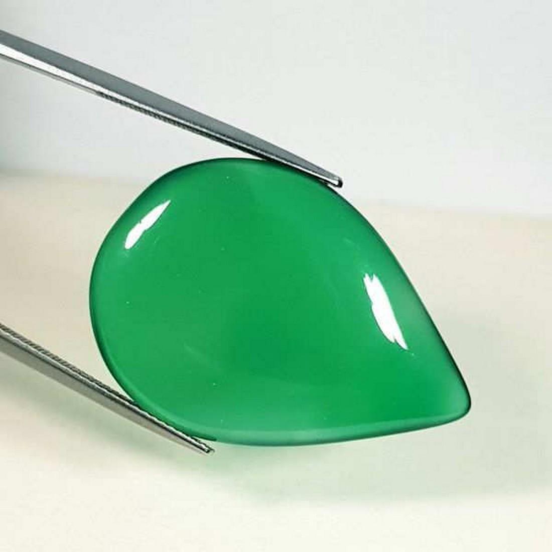 33.30 ct Natural Green Agate (1 of 5)